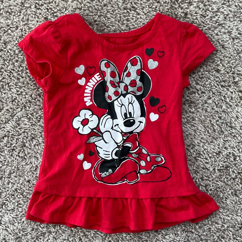 👶🏻5/$12👶🏻 Disney Minnie Mouse Shirt